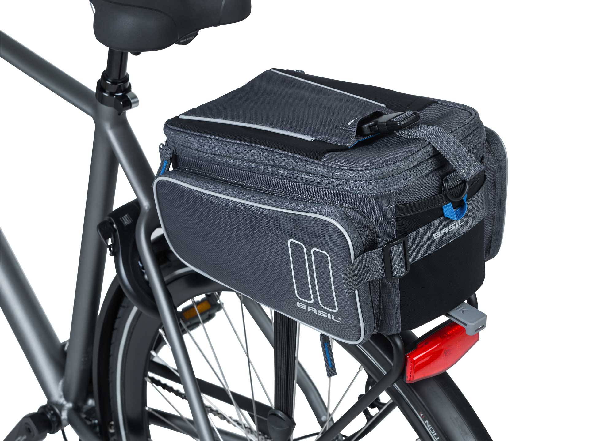 extase Netto Waarneembaar Basil Sport Design Trunk Bag - Gray (MIK Compatible) – CycleZoo