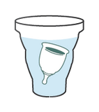 icône stérilisation du disc ou de la cup
