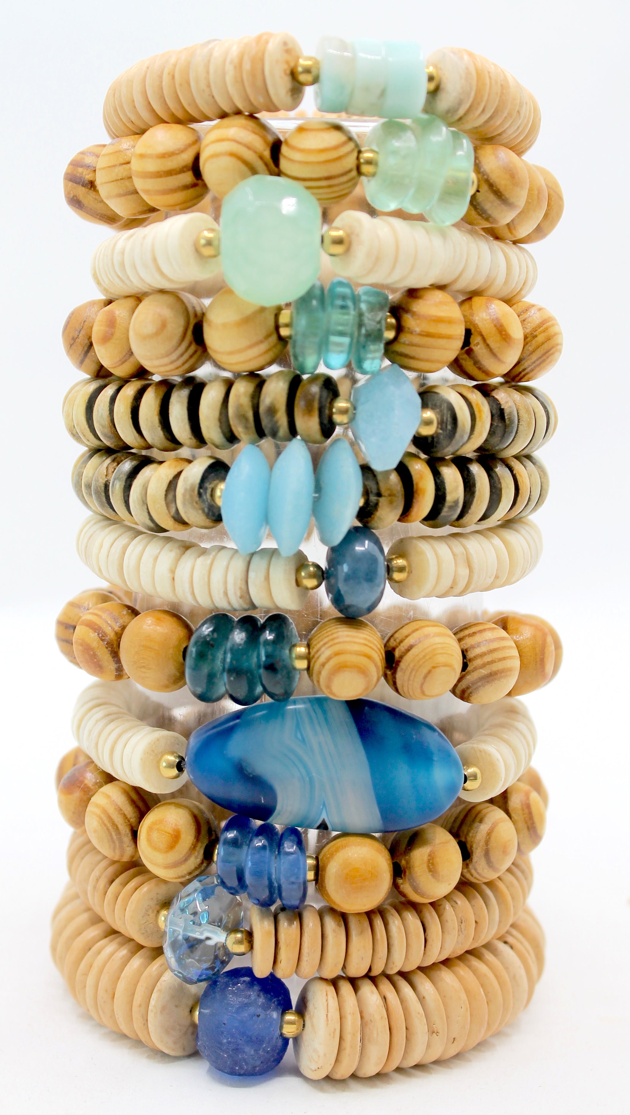 Island Collection(Ocean Blue) Blessings Bracelet