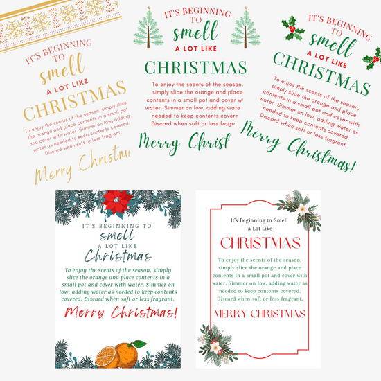 Editable Stovetop Potpourri Christmas Gift Tag, Teacher Gift, Neighbor  Gift, ALL Text is Editable, INSTANT DOWNLOAD, Printable, Goodie Bag 