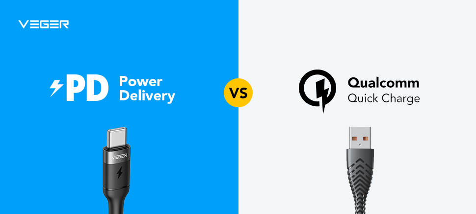 Know the Difference: PD 3.0 Vs. QC 3.0 Power Bank Charging -  Vegerpowerofficial