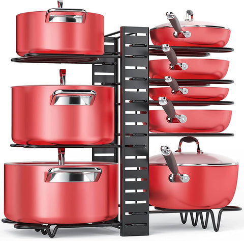 pots and pans organizer