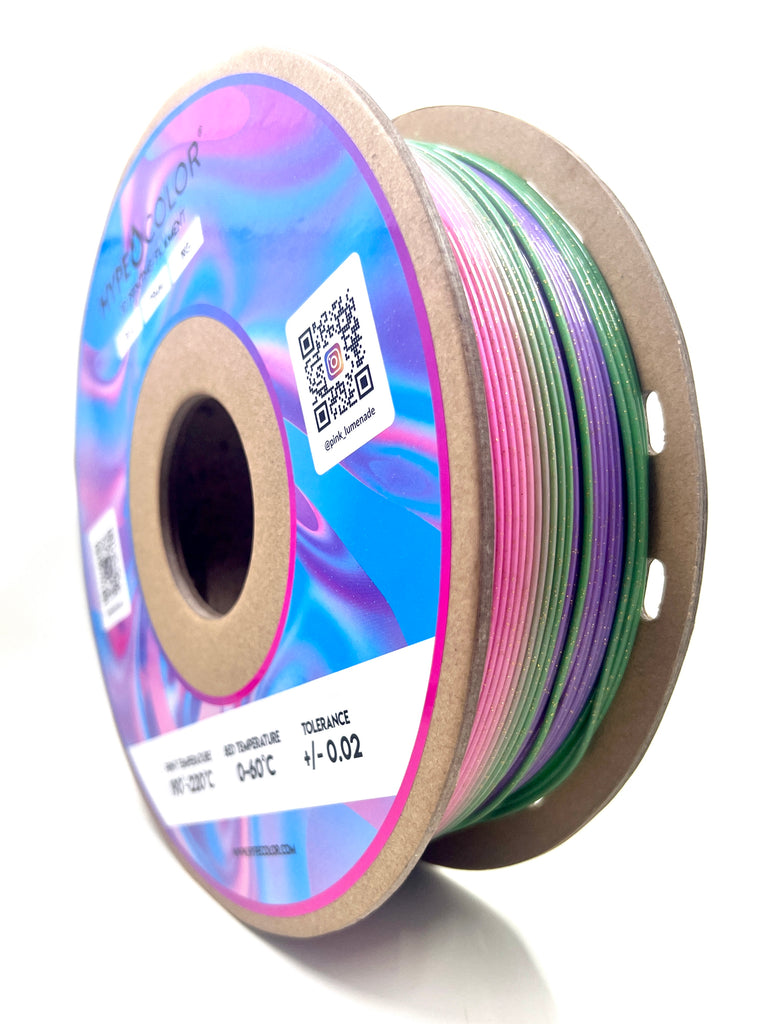Filament PLA multicolore dégradé couleur splendide 1,75 mm (1 kg