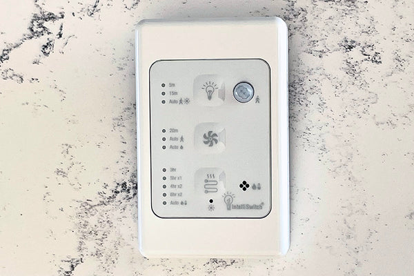 IntelliSwitch All-in-One Bathroom Controller Front