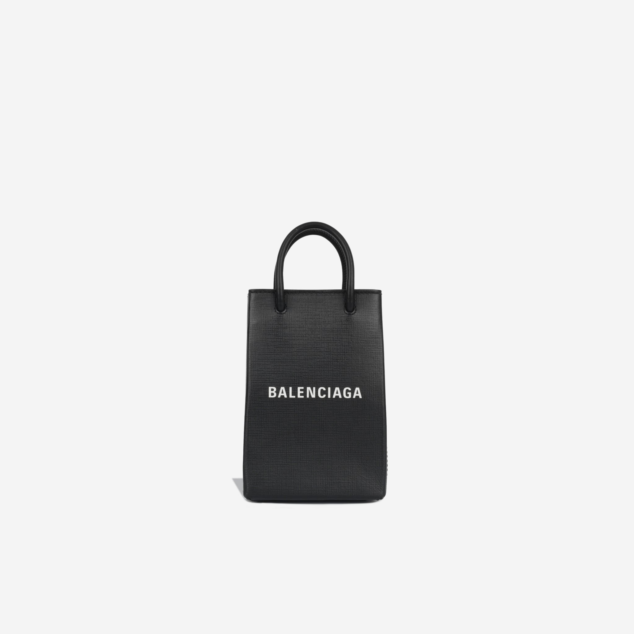 Balenciaga Shopping Phone Holder Bag Leather Multicolor  Phone Bag   fashionette