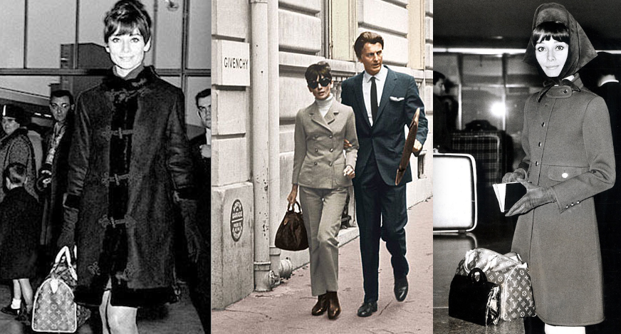 Audrey Hepburn and the Louis Vuitton Speedy 25 | Bagista