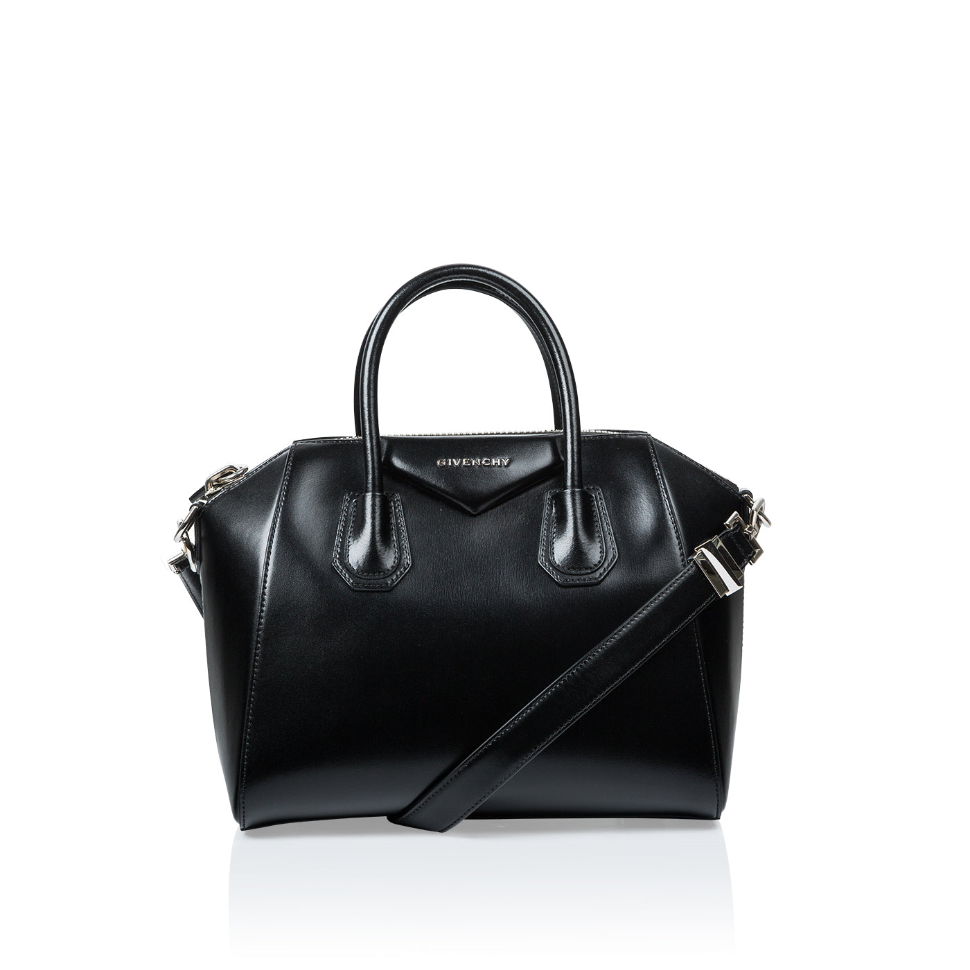 Givenchy - Antigona Small - Black - Pre-Loved | Bagista