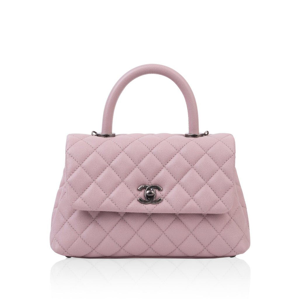 Chanel Coco Handle Mini Pink | Bagista