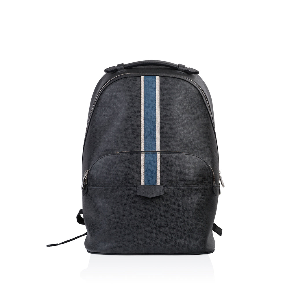 Louis Vuitton Black Taiga Leather Anton Backpack Bag - Yoogi's Closet