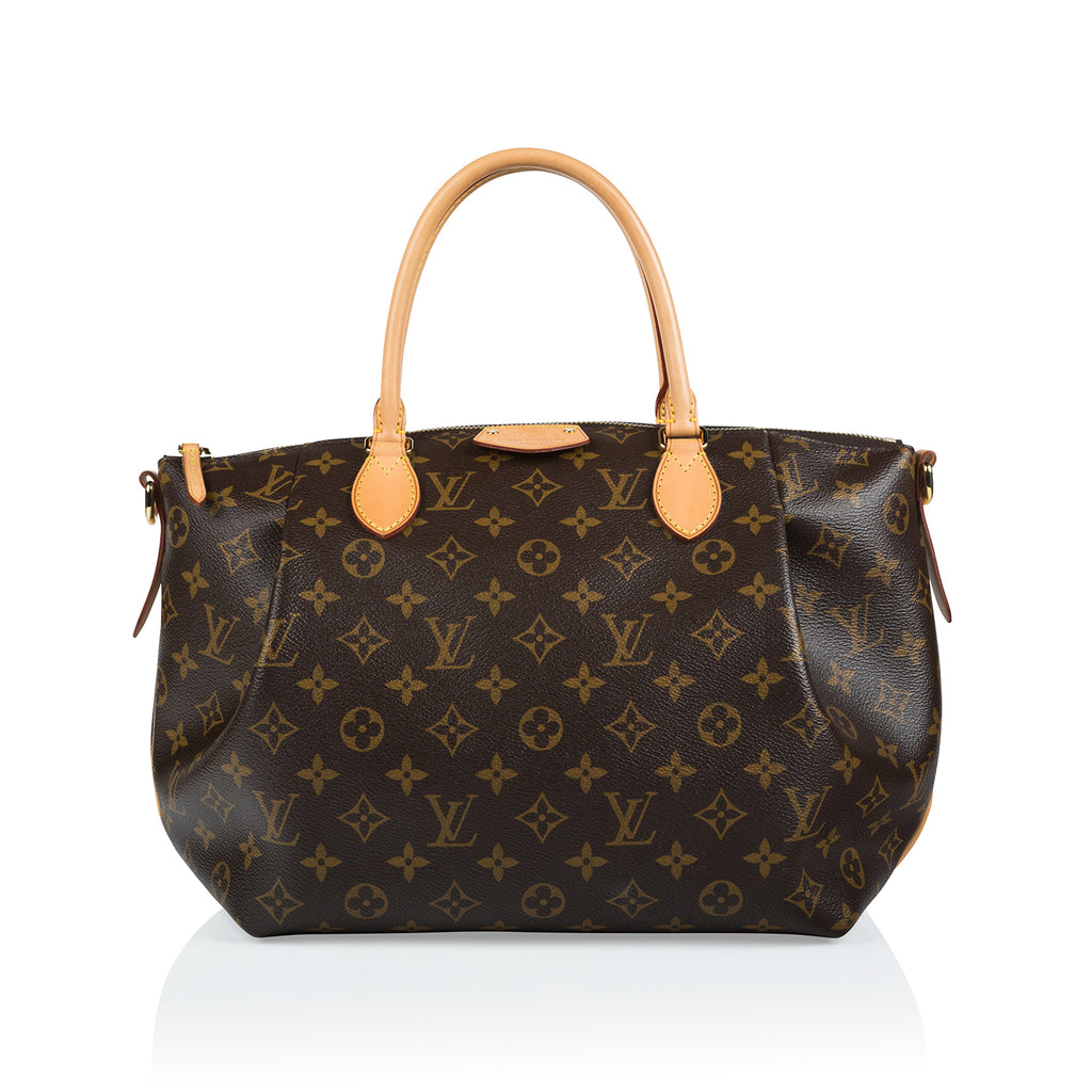 LOUIS VUITTON Turenne MM Monogram Canvas 2Way Shoulder Bag Brown