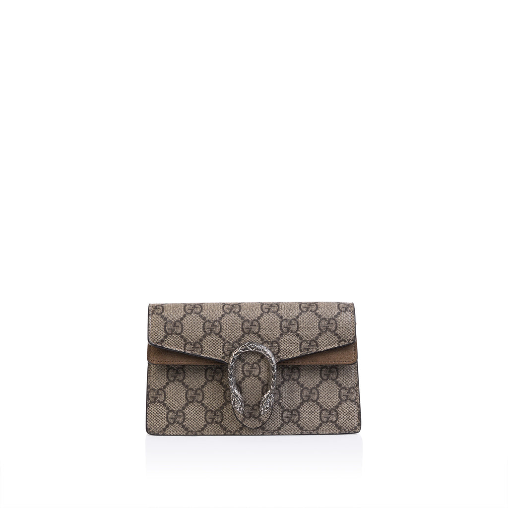 Gucci - Dionysus GG Supreme Super Mini Bag - Pre-Loved | Bagista