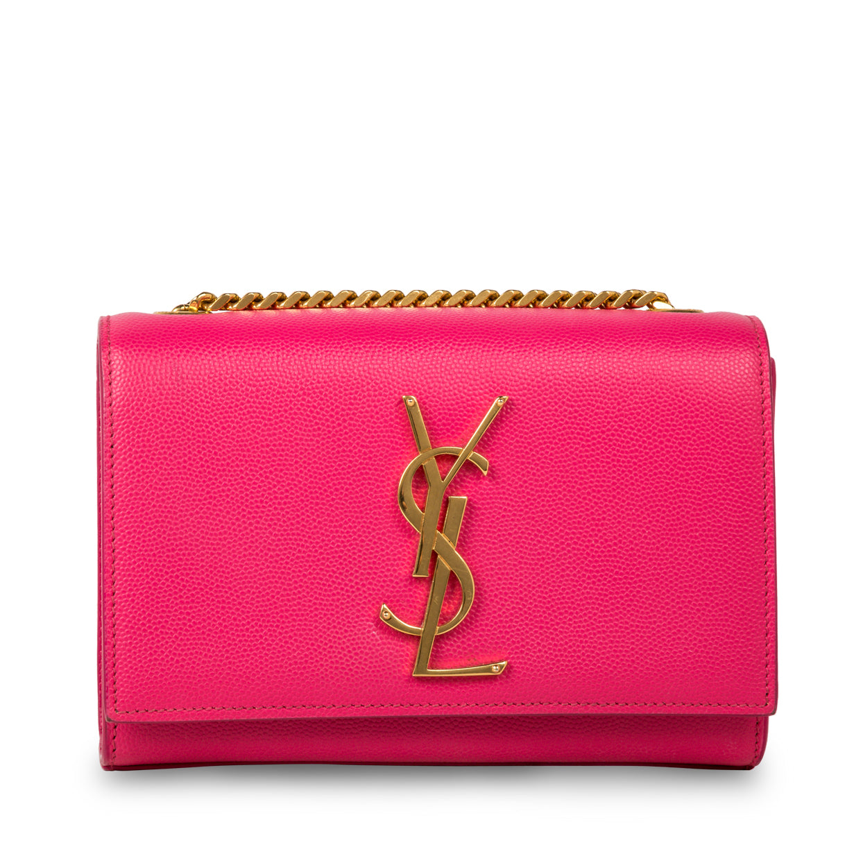 hot pink ysl purse