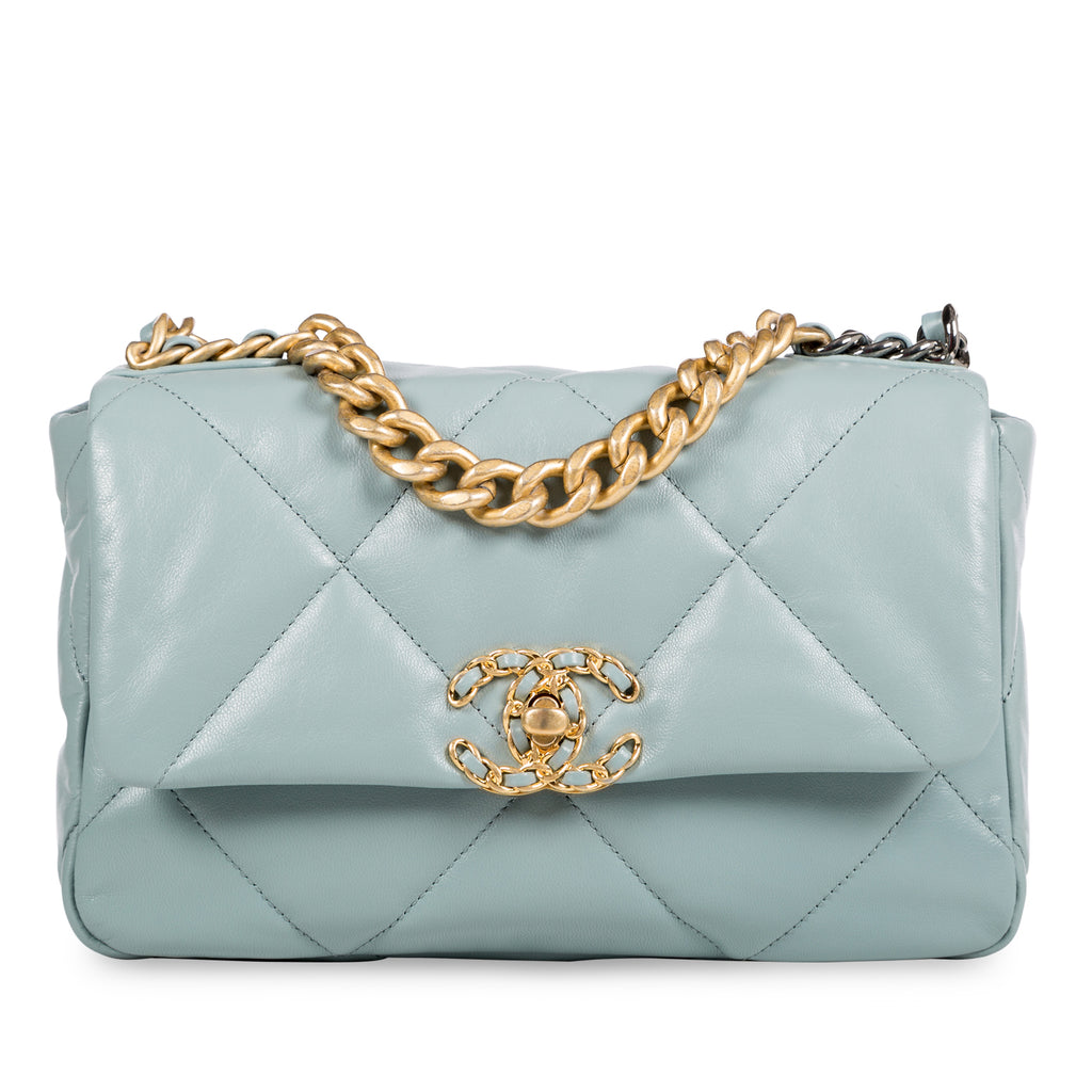 chanel 19 light blue