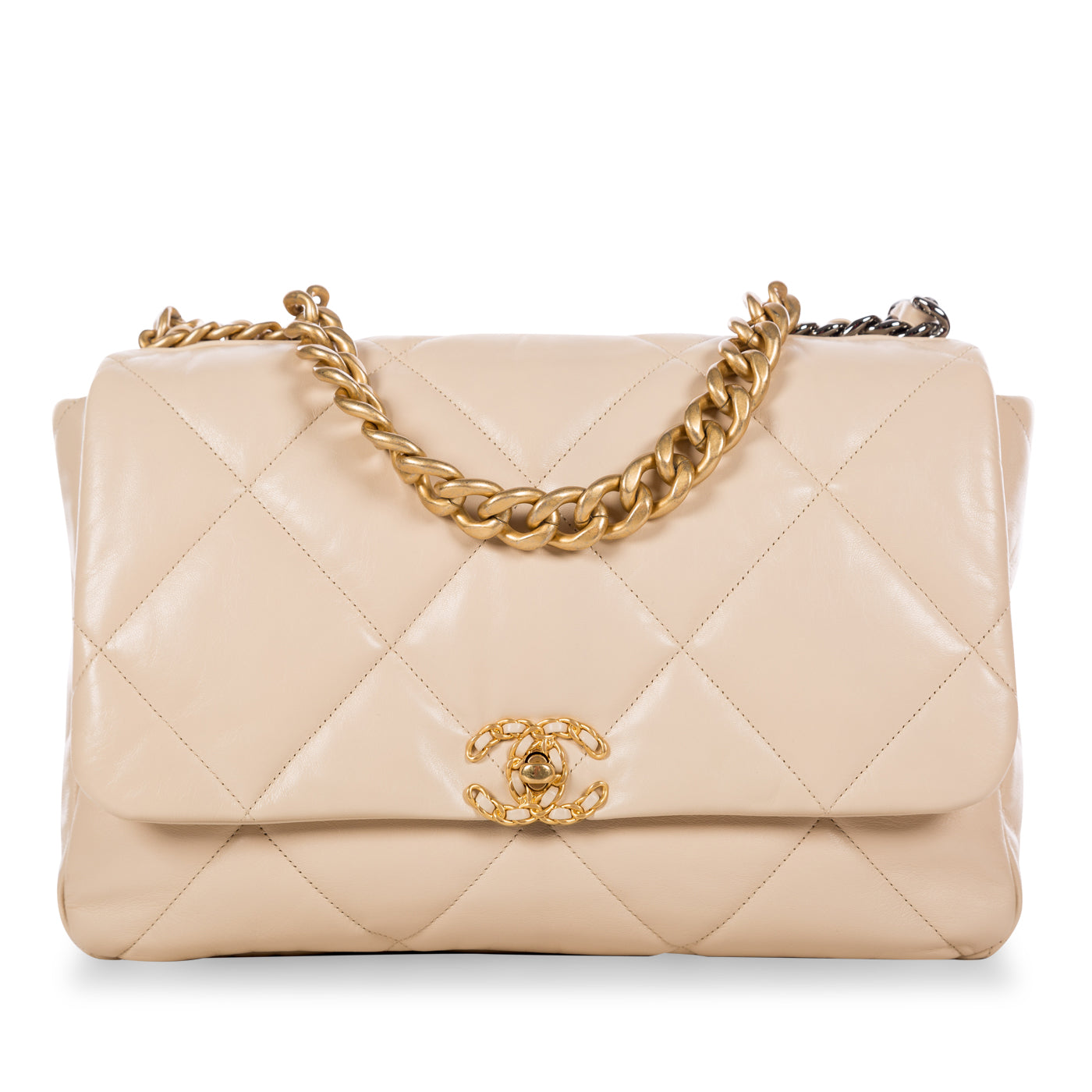 chanel 19 beige