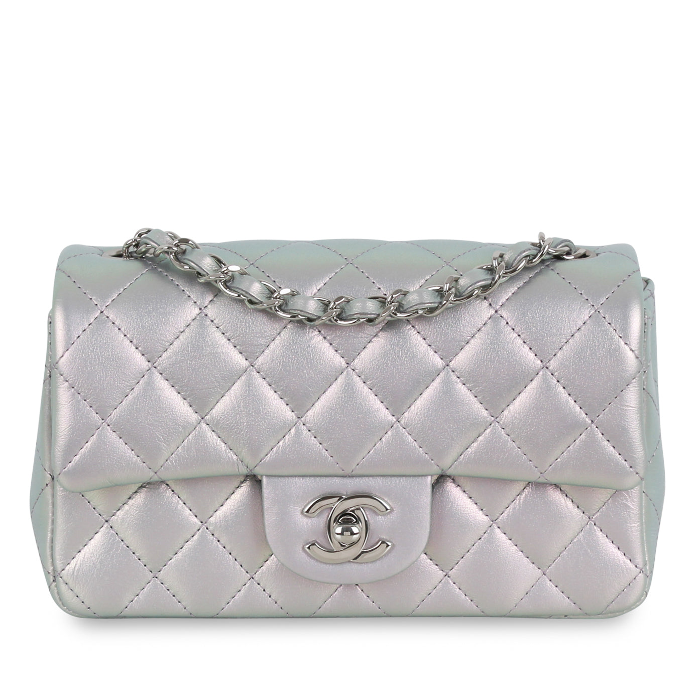 Chanel iridescent ivory  Chanel handbags classic Chanel bag Luxury purses