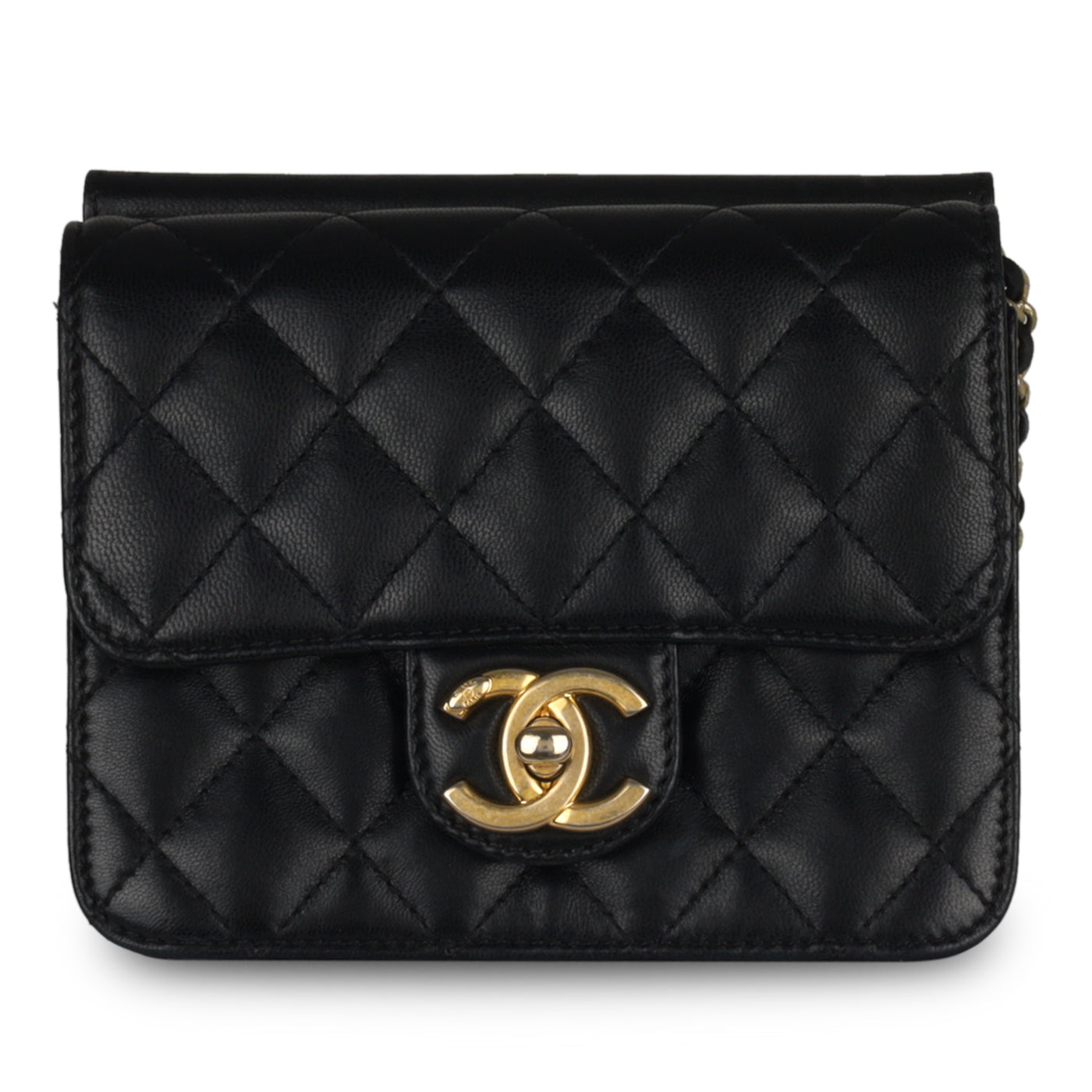 chanel clutch with chain mini