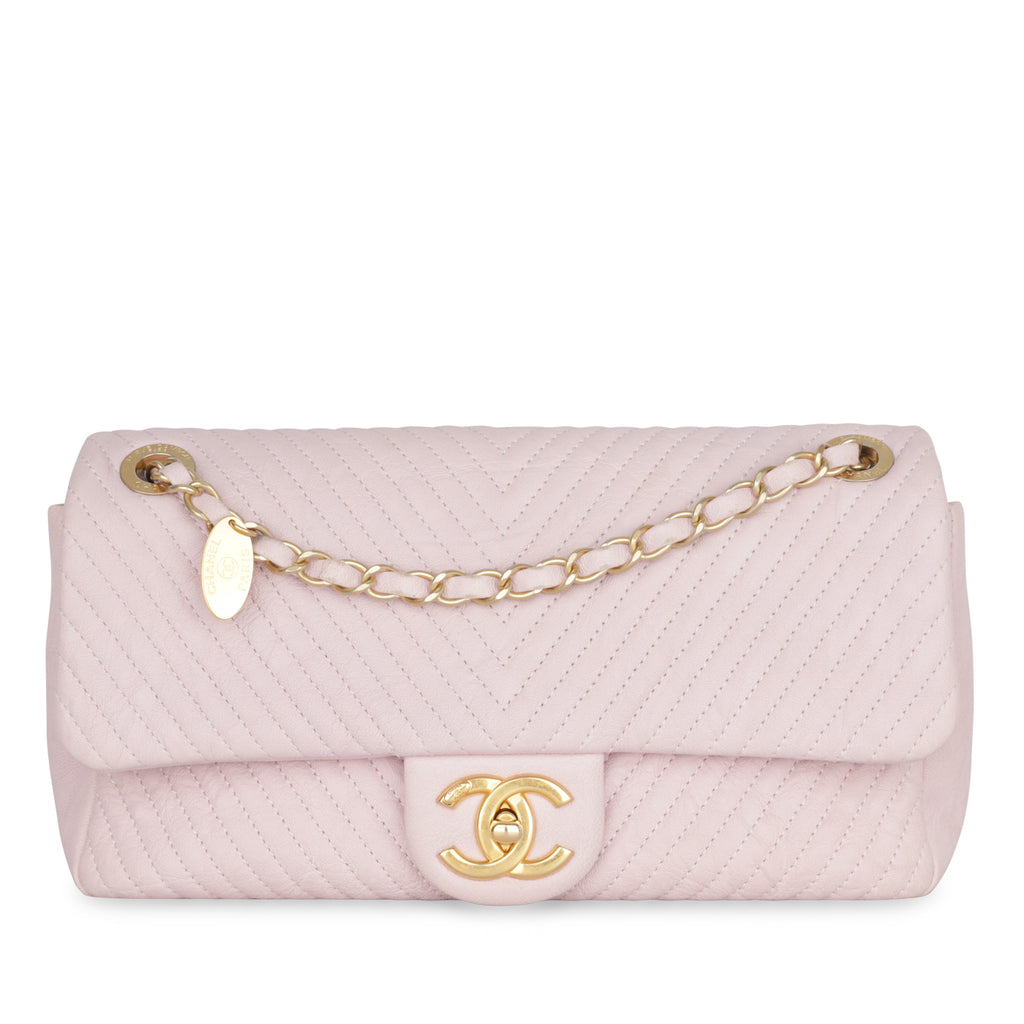 Shop Authentic Chanel Small Classic Chevron Flap Bag At Revogue For Just  USD