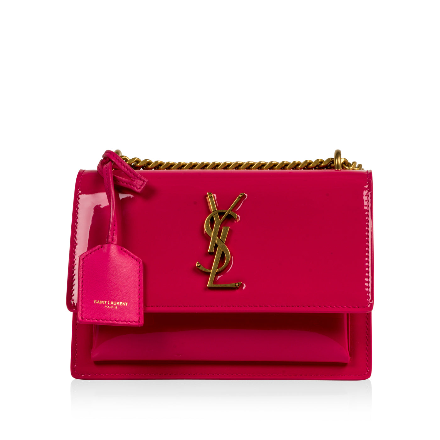 hot pink ysl purse