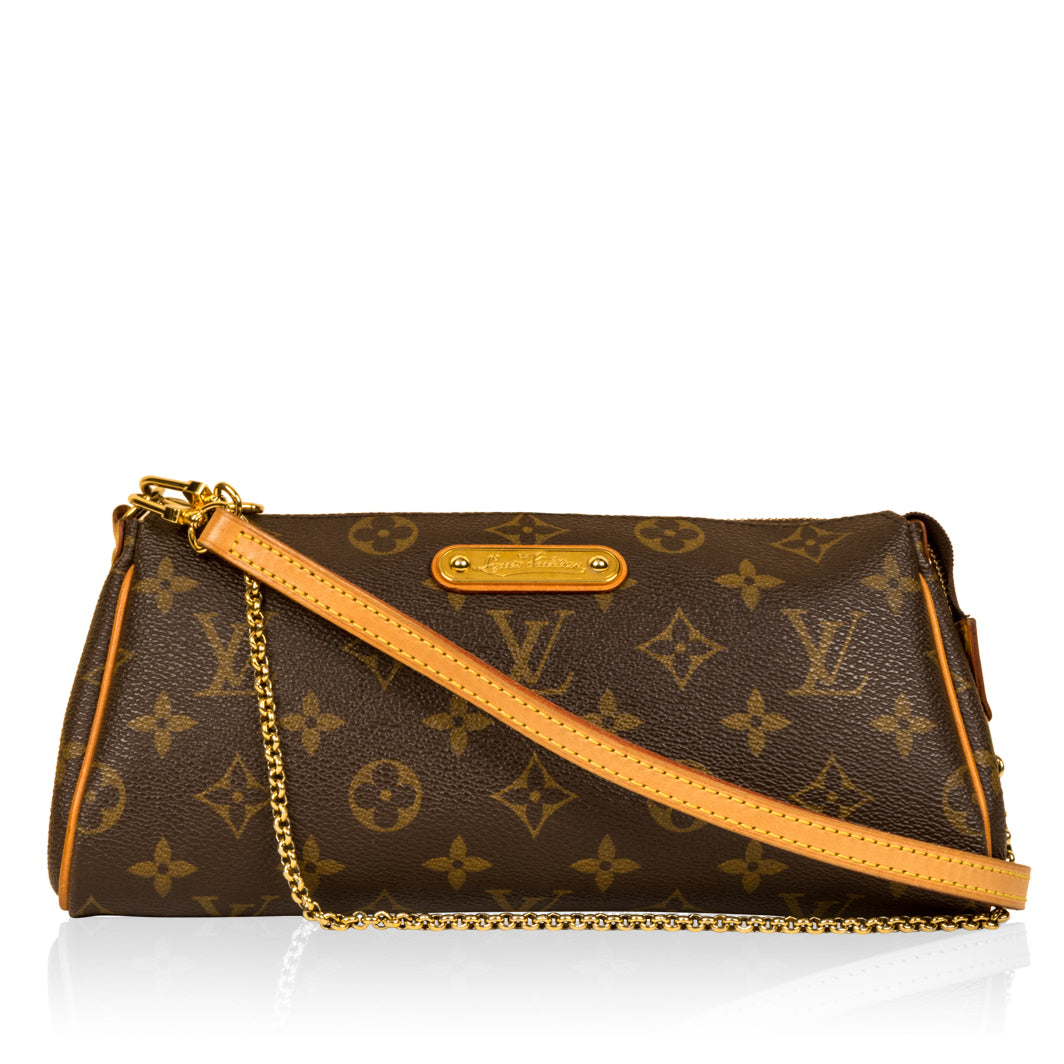 Louis Vuitton Damier Azur Pochette Eva Crossbody Bag Sophie 131lvs77