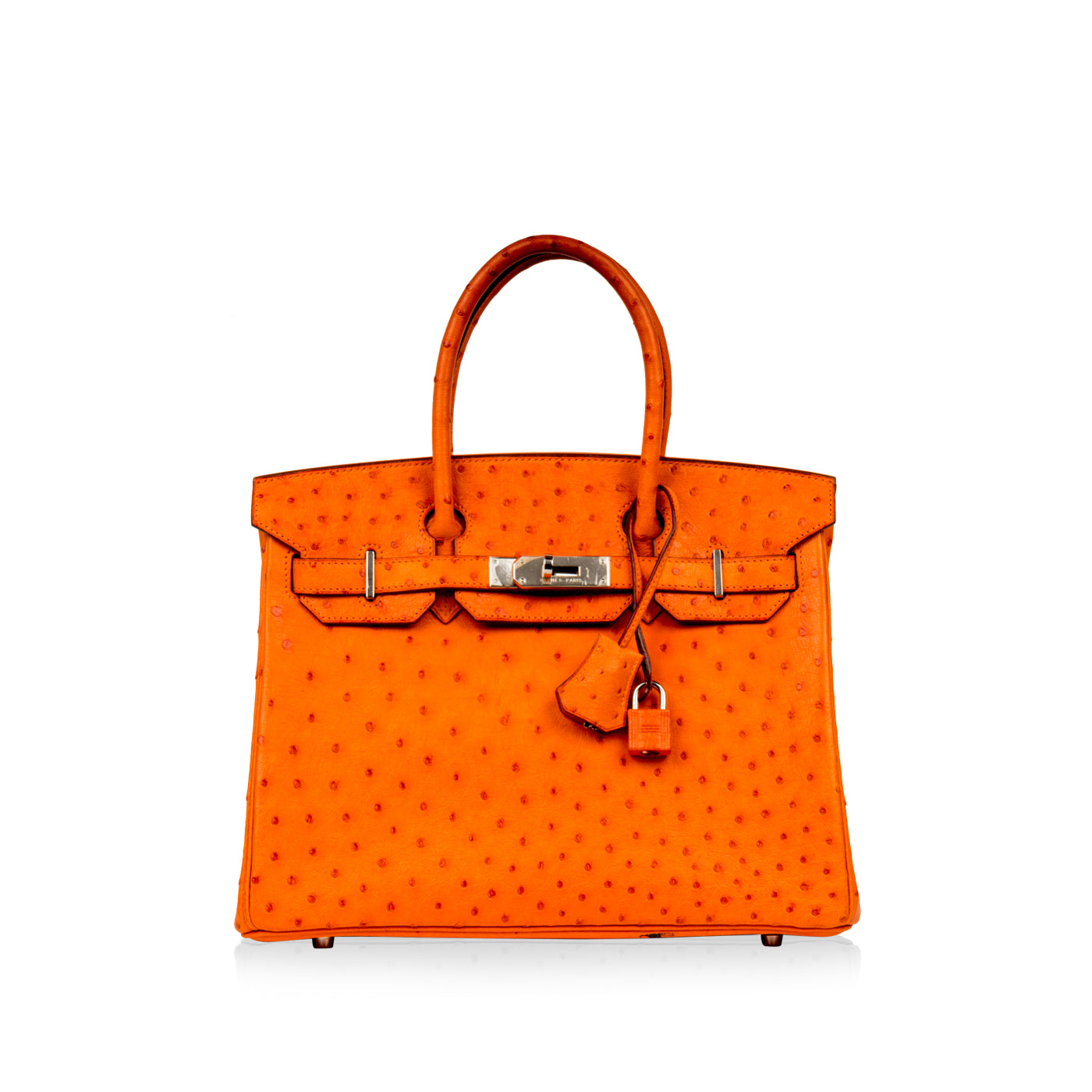 hermes birkin ostrich orange