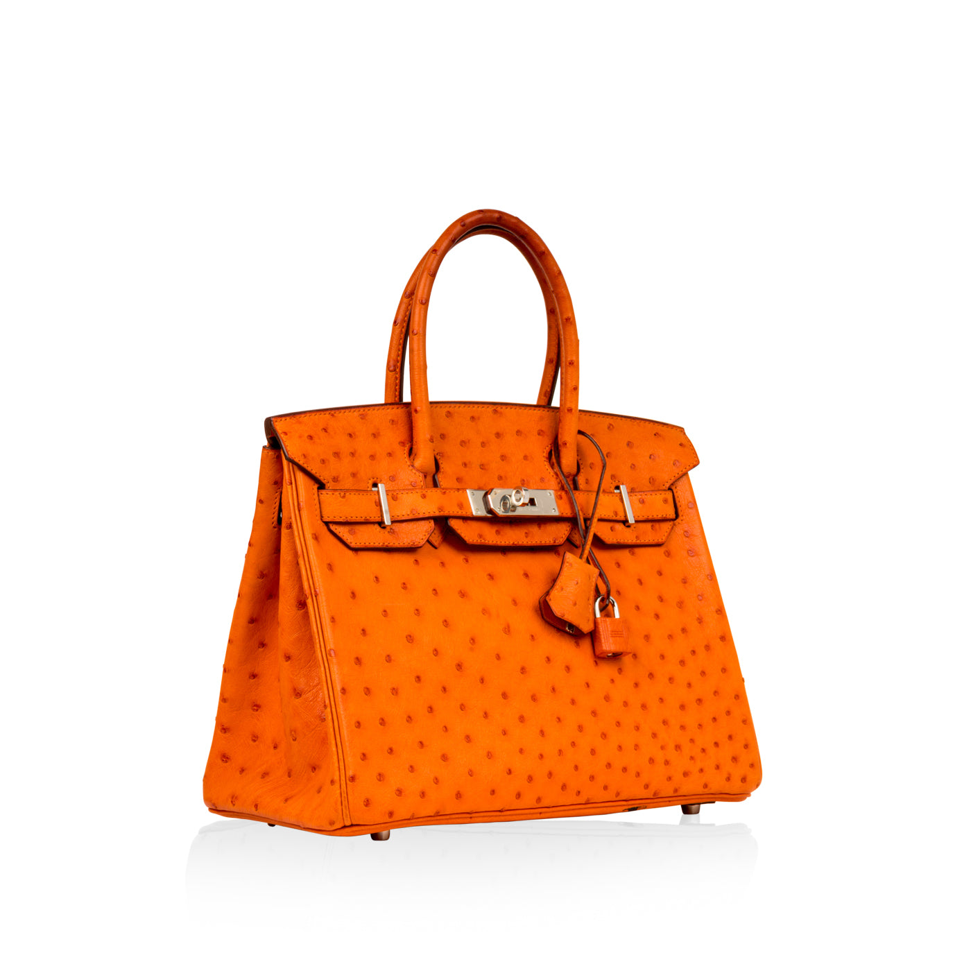 hermes birkin ostrich orange