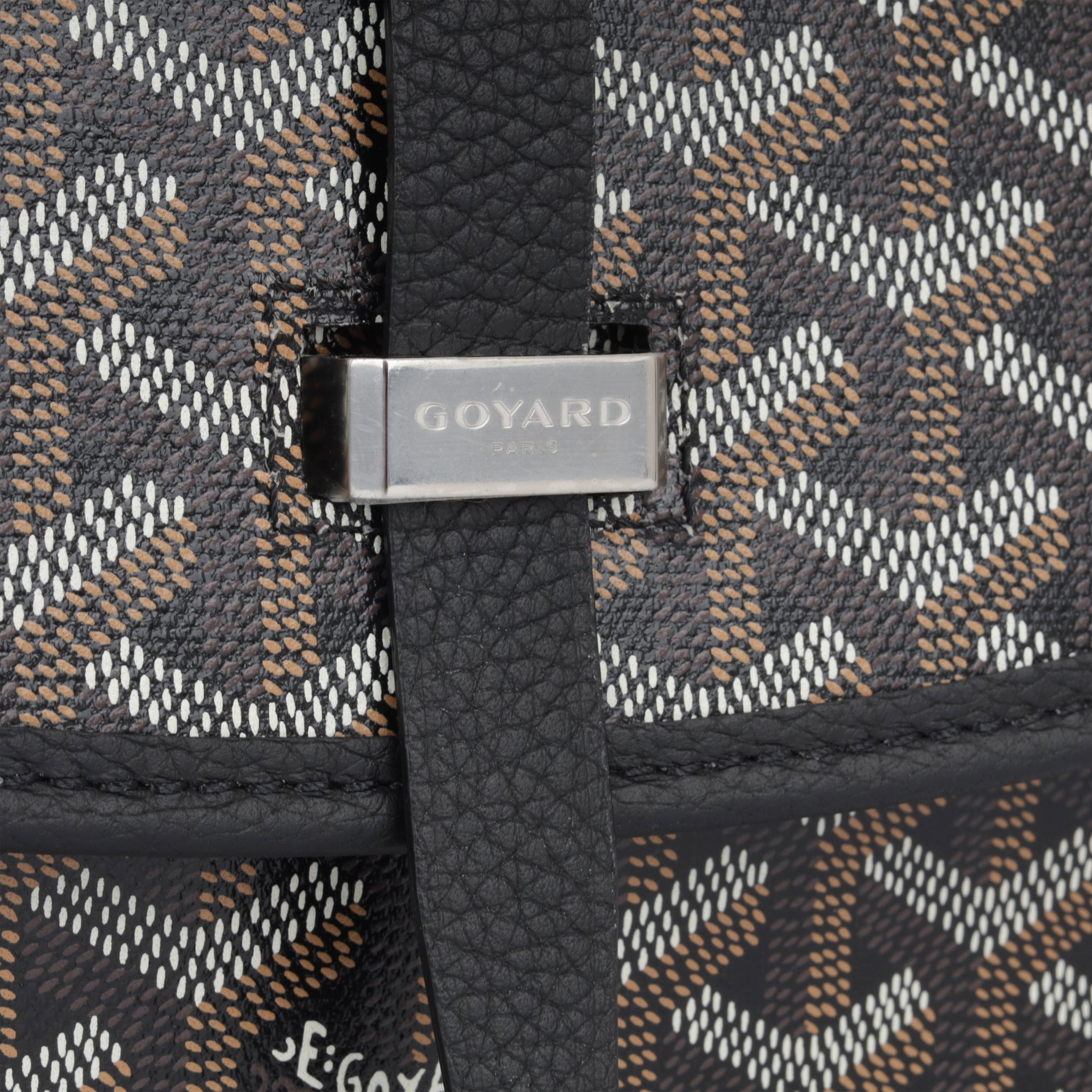 Goyard Black Belvedere Small Messenger Bag at 1stDibs