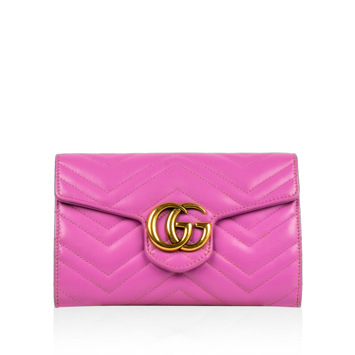 Gucci - Marmont WOC - Pink - Pre-Loved 