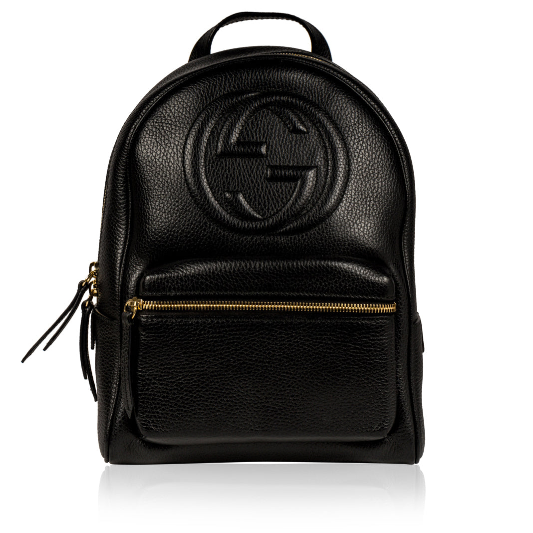 Gucci - Soho - Backpack - Black - Pre-Loved | Bagista