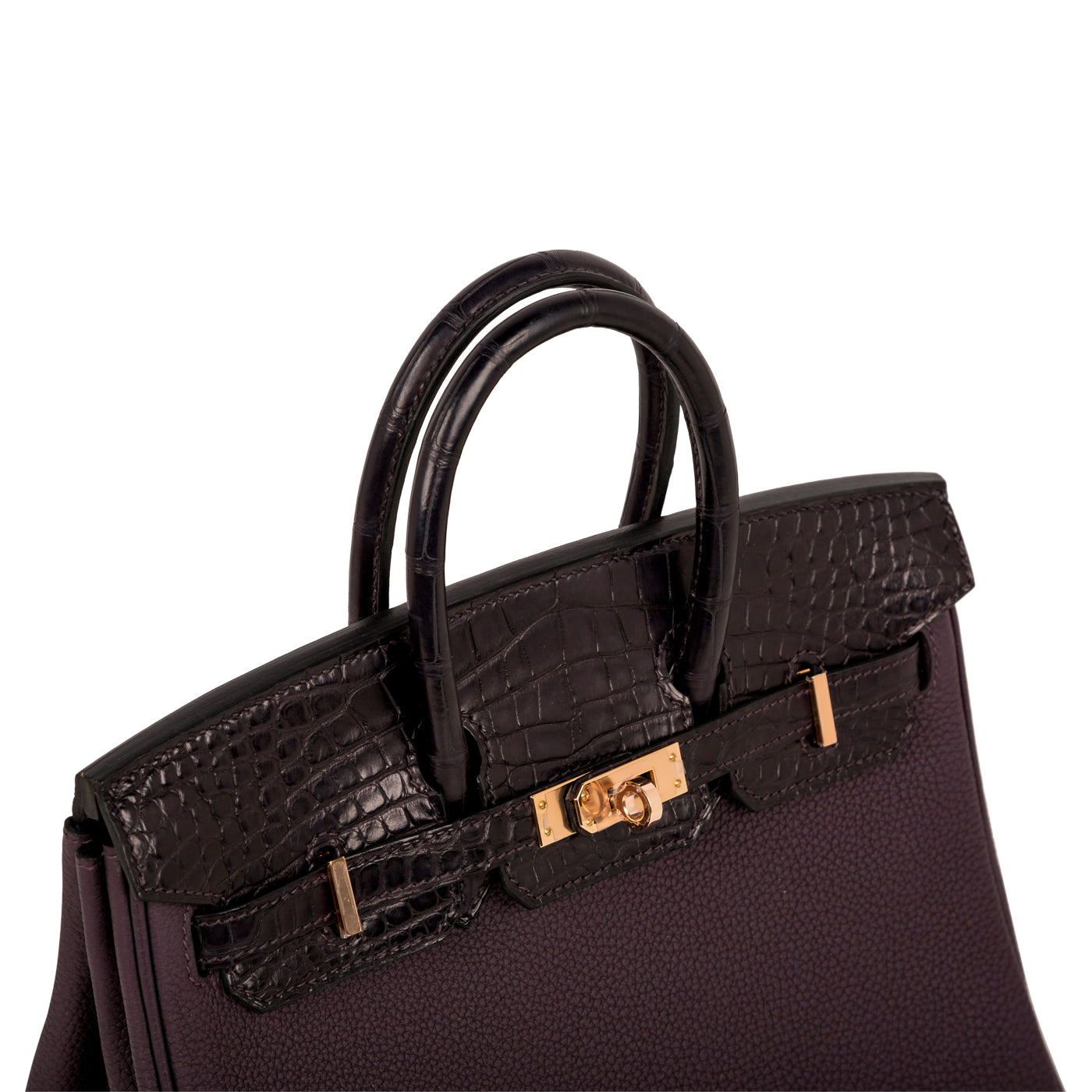 Hermes Birkin 30 Noir Black Togo Rose Gold Hardware #D - Vendome