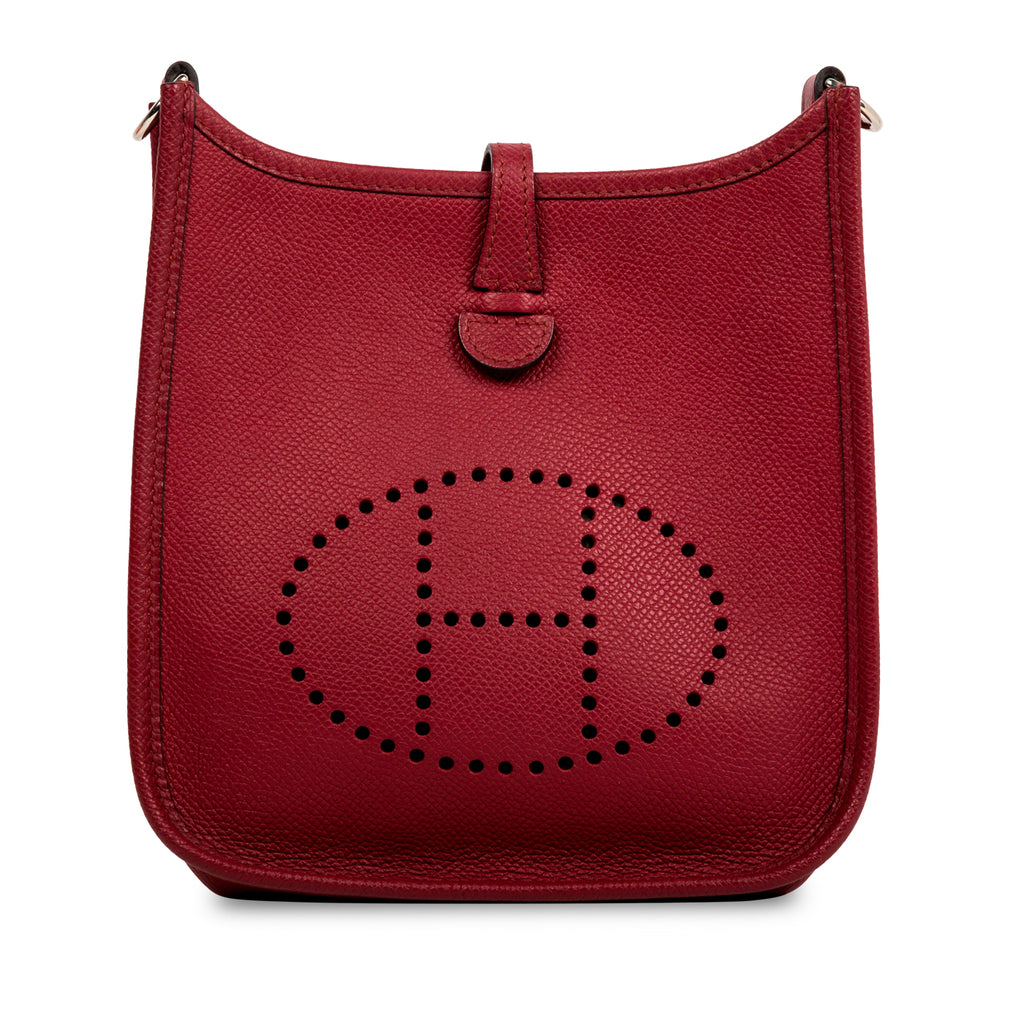 Hermès - Evelyne TPM - Rouge Grenat - Red - Pre-Loved | Bagista