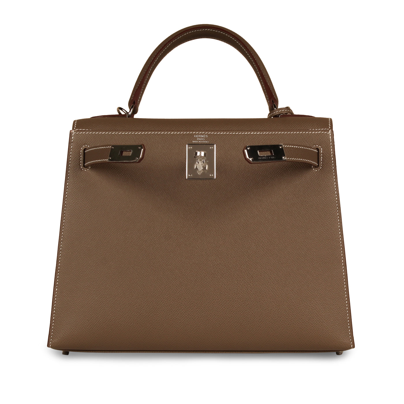 Hermès Kelly 28 Etoupe Epsom Bagista 