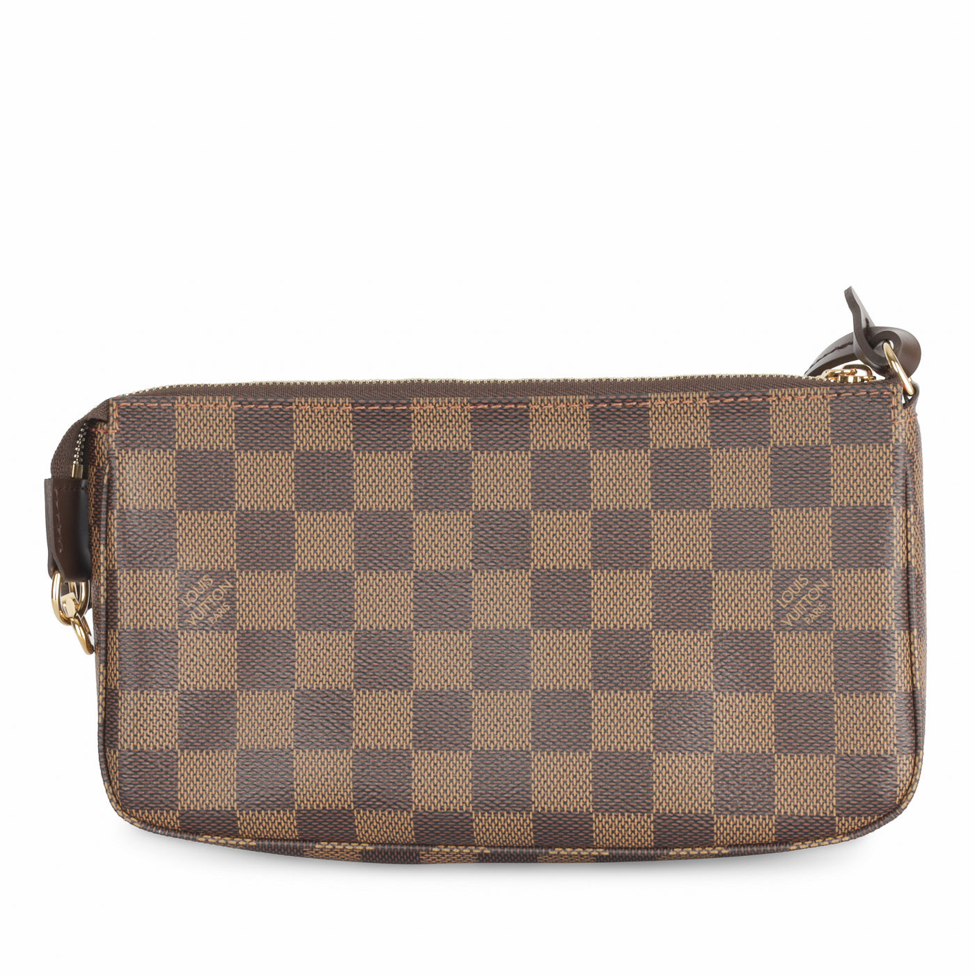 Louis Vuitton Navona Small Pochette In Damier Ebene SOLD