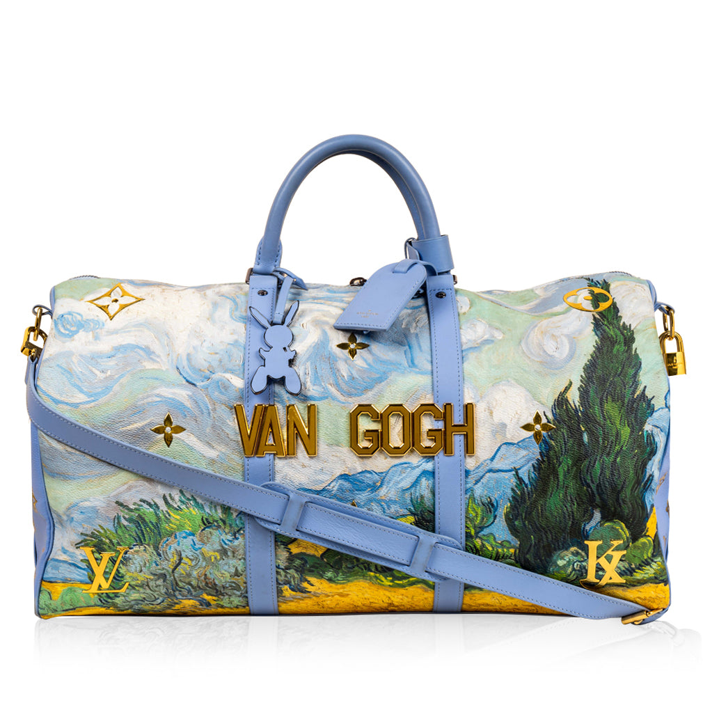 Louis Vuitton Keepall Bandouliere Bag Limited Edition Jeff Koons