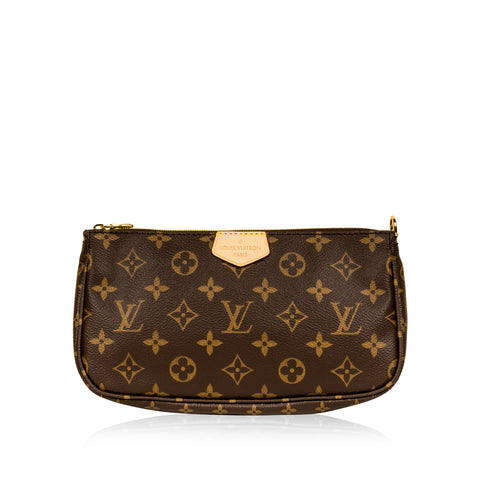 LOUIS VUITTON Multi Pochette M44813 MONOGRAM 100% auth. NEW IN BOX Khaki