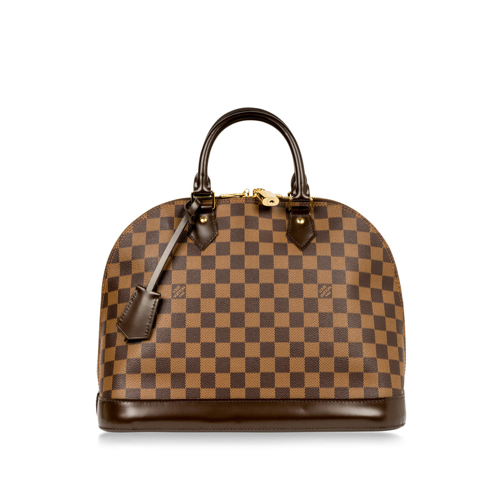 Louis Vuitton Alma BB Damier Azur/Pink in Coated Canvas/Leather with  Gold-tone - US