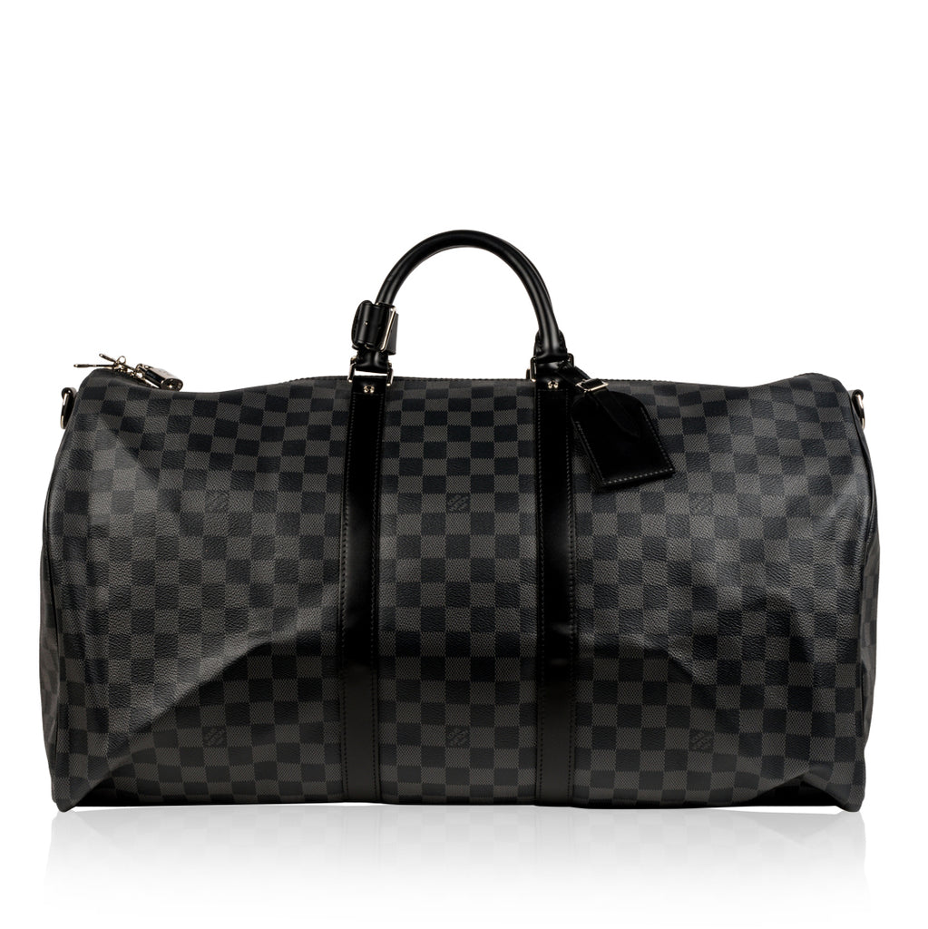 Louis Vuitton Keepall Bandouliere 55 NBA LV White Basketball