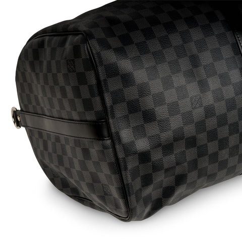 Louis Vuitton - Keepall 55 - Damier Graphite - Pre-Loved | Bagista