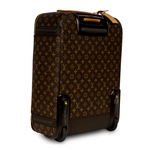 Louis Vuitton Brown Monogram Canvas Neo Eole 55 Rolling Luggage Louis  Vuitton | The Luxury Closet