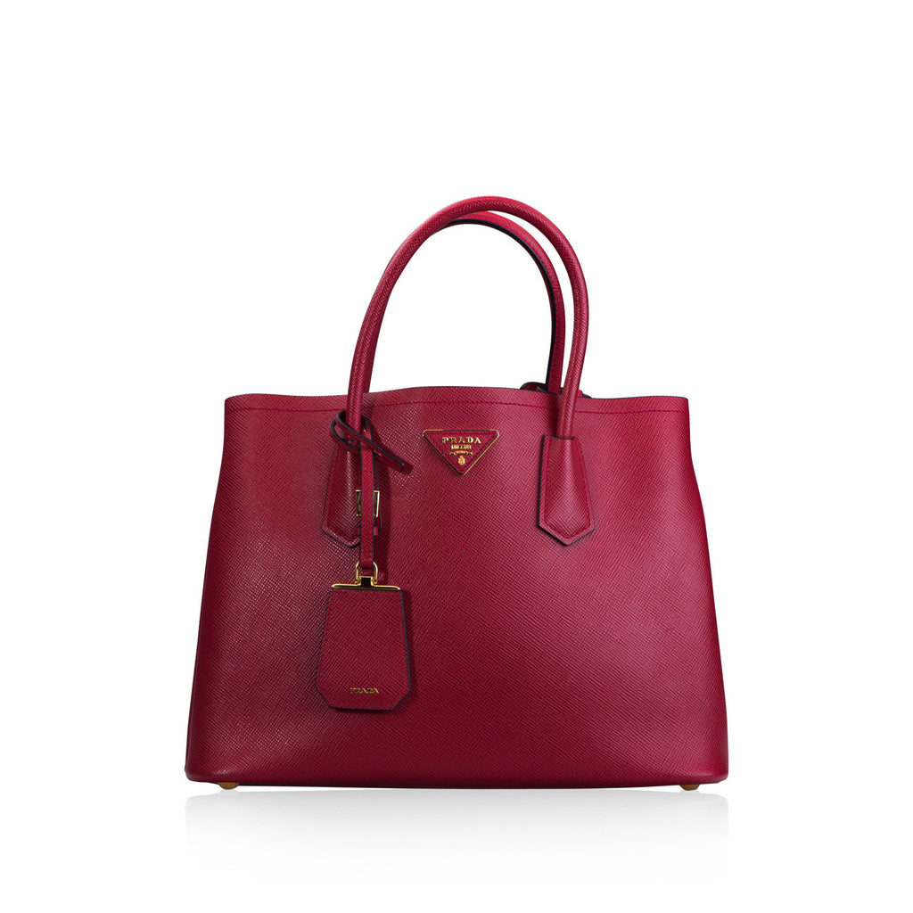 Prada - Saffiano Cuir Double Bag | Bagista