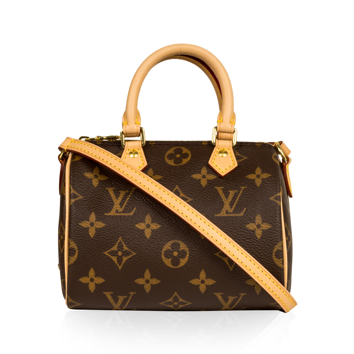 Louis Vuitton Limited Pink Rose Monogram Denim Mini Speedy Nano Bandouliere  at 1stDibs