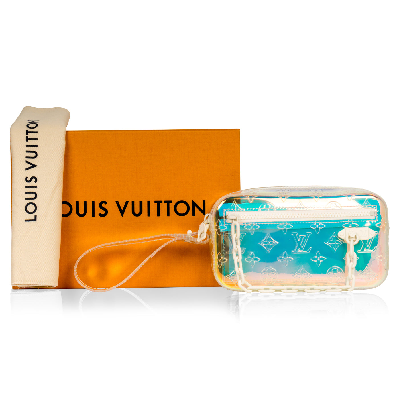 Louis+Vuitton+Pochette+Volga+Crossbody+Prism+PVC for sale online