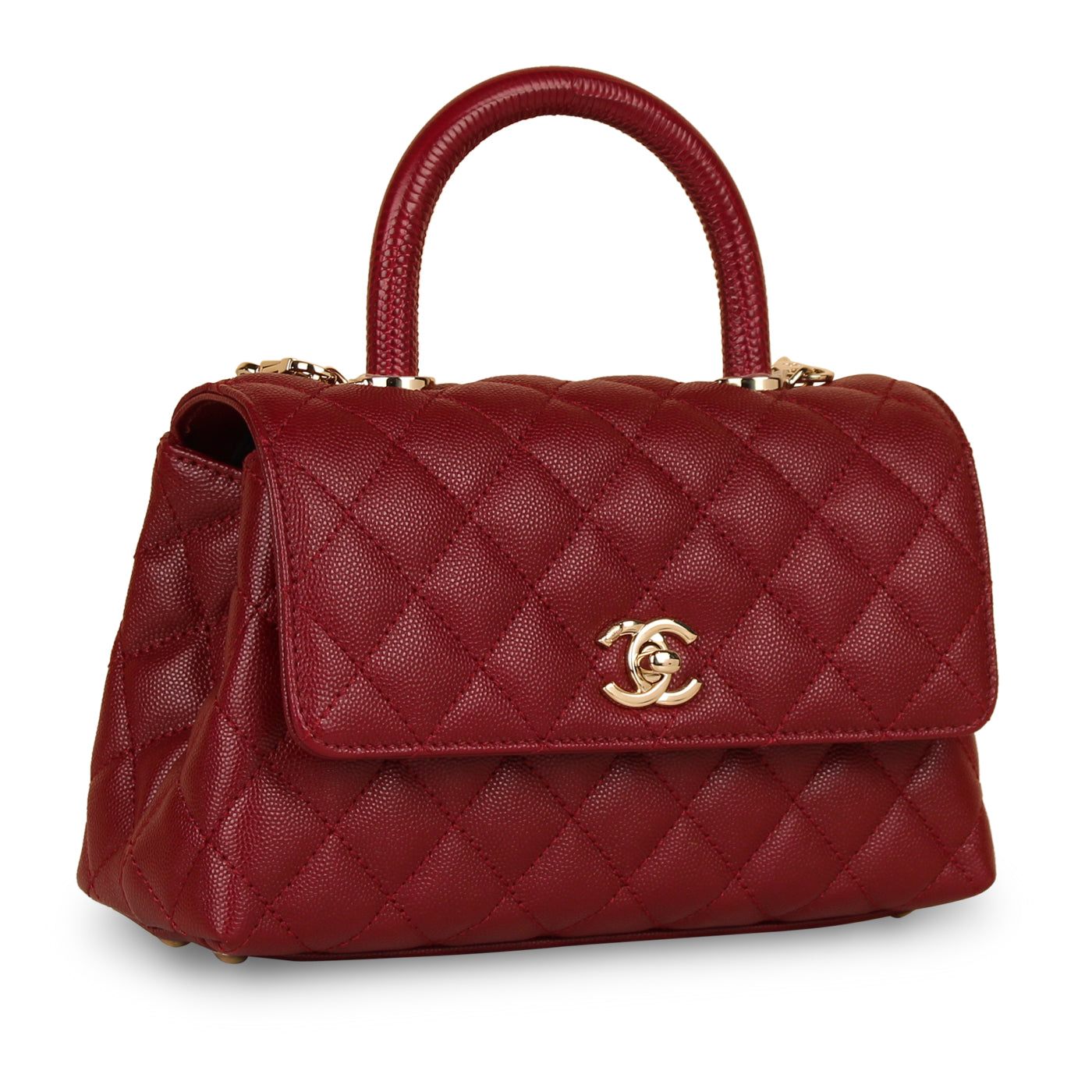 Chanel - Coco Handle - Red - Brand New | Bagista
