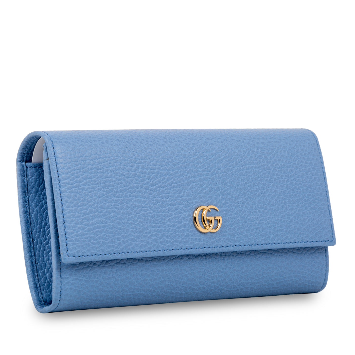 blue gucci wallet