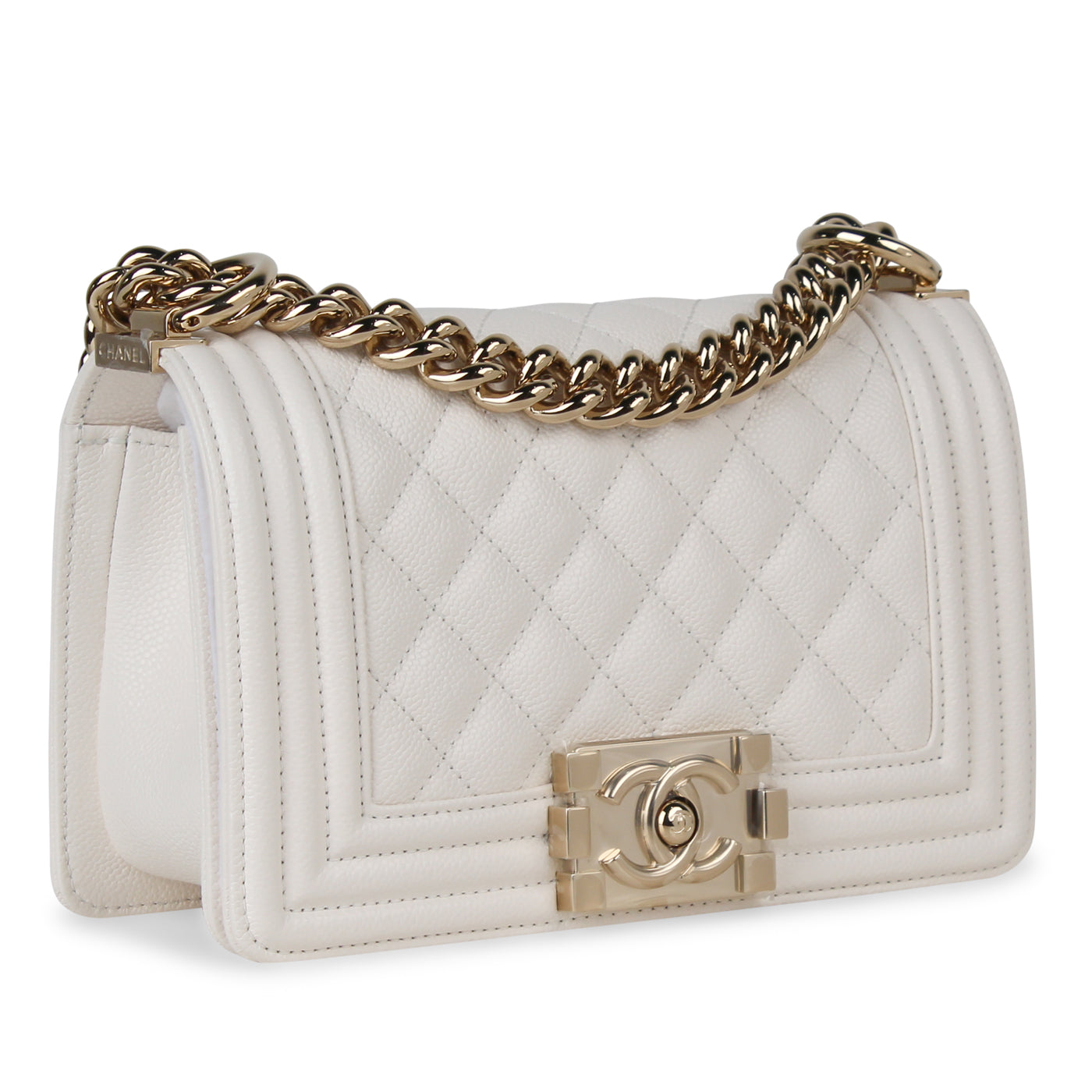 Mini boy Chanel handbag Womens Fashion Bags  Wallets Crossbody Bags  on Carousell