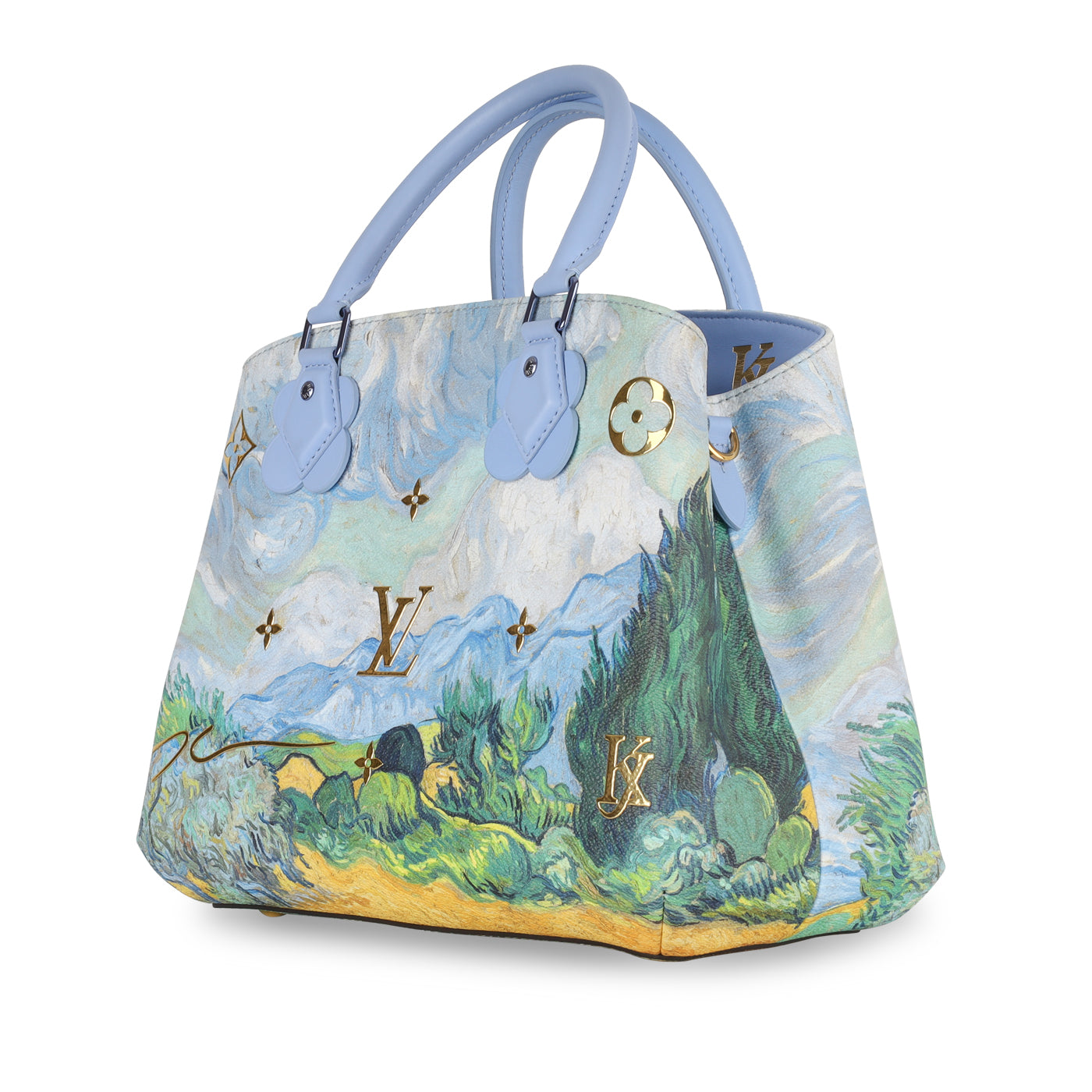 LV 2017 Limited Edition Masters Jeff Koons Rubens Neverfull MM Tote Bag For  Sale at 1stDibs