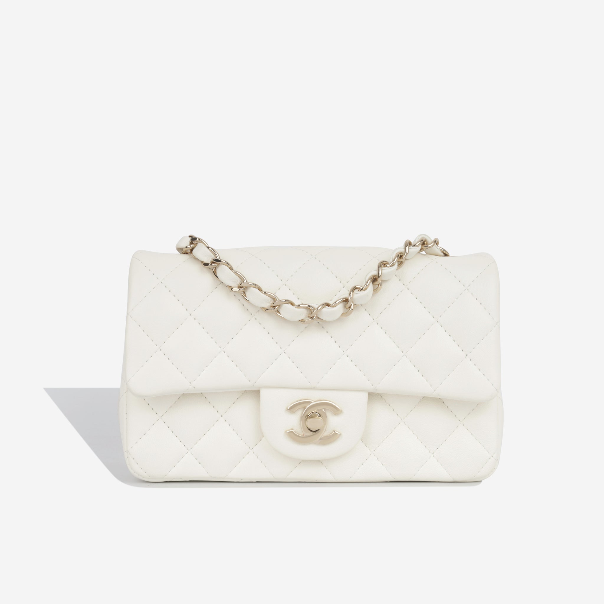 Chanel MINI FLAP BAG WITH TOP HANDLE  Hàng hiệu 11 HVip