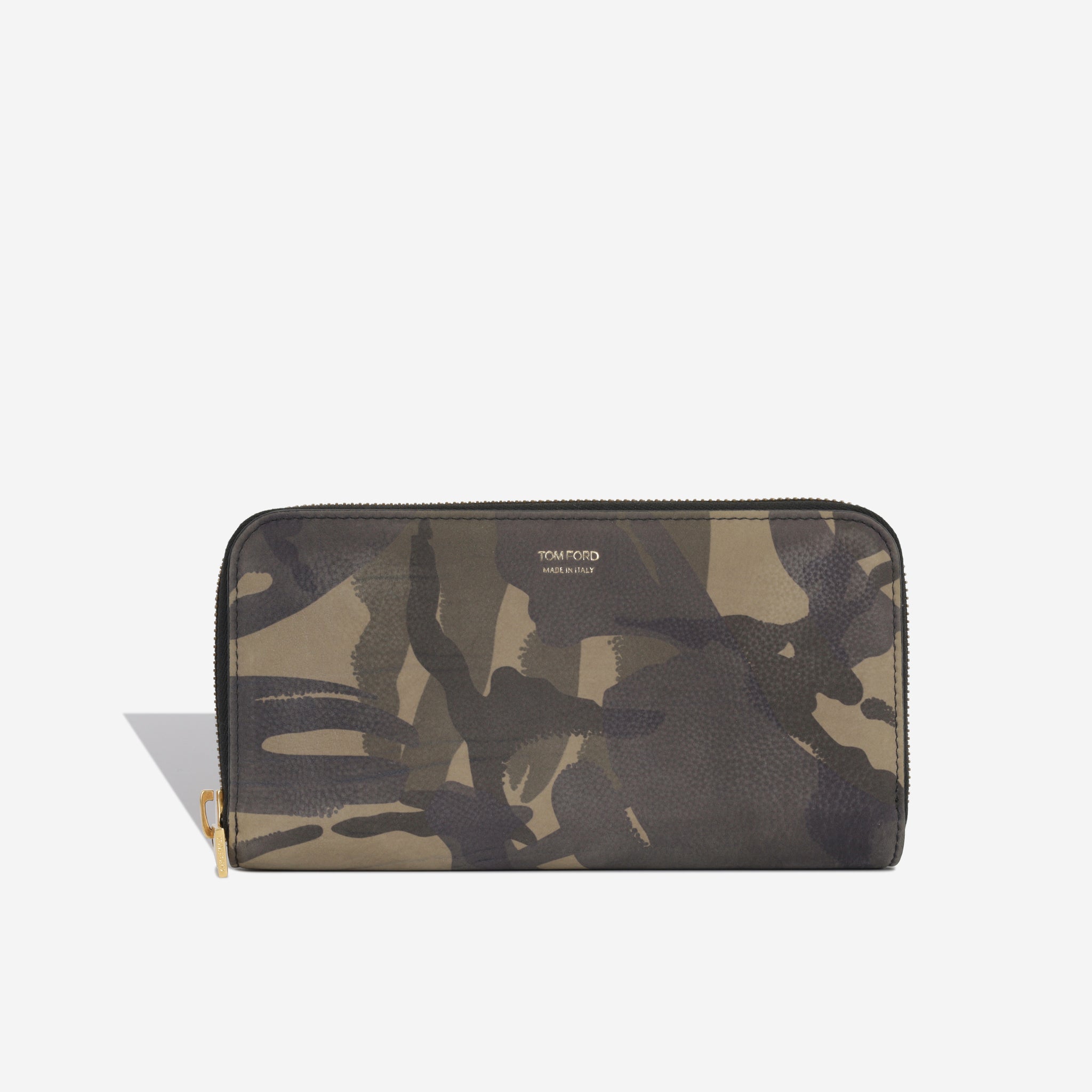 Louis Vuitton - Camo Wallet - Camo Suede GHW - Excellent | Bagista