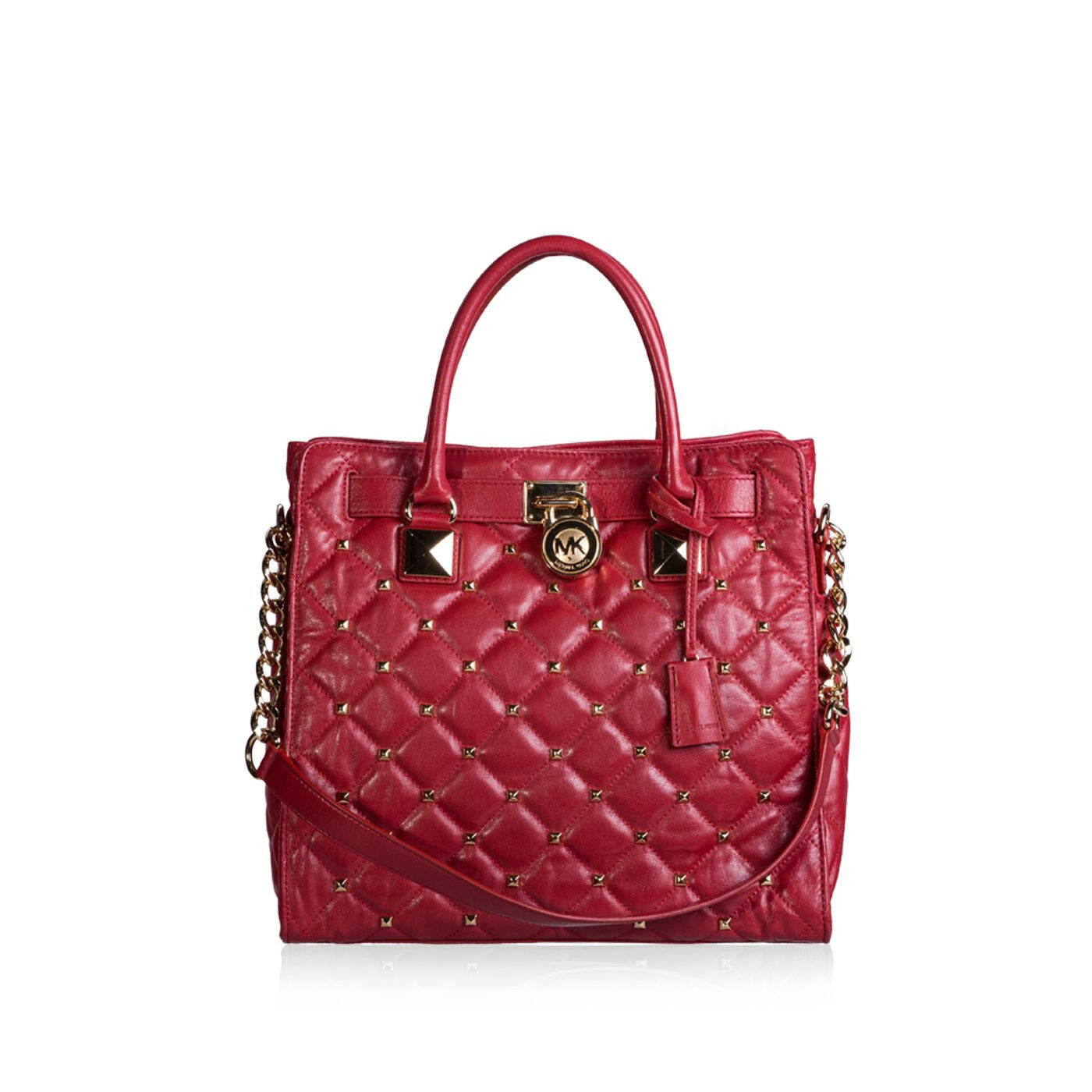 michael kors studded hamilton bag