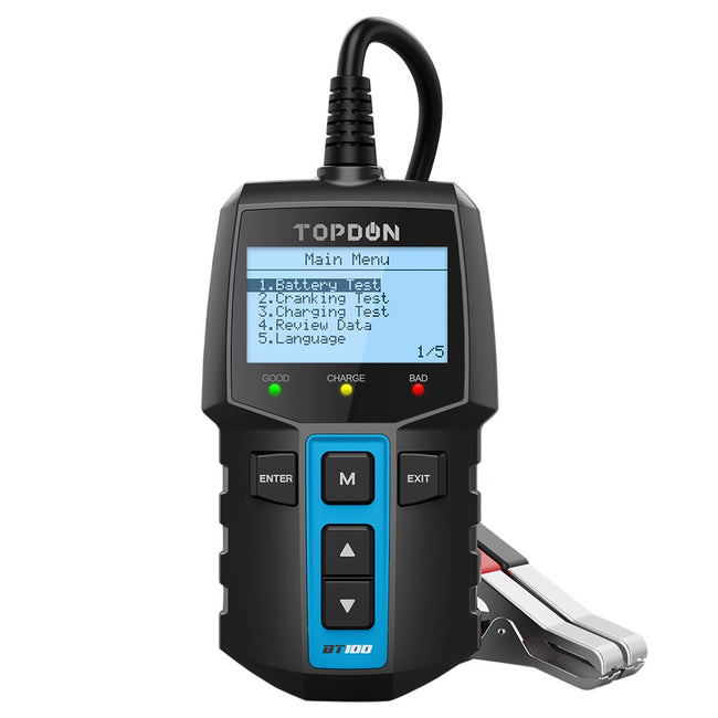 TOPDON Efficient And Accurate Battery Tester