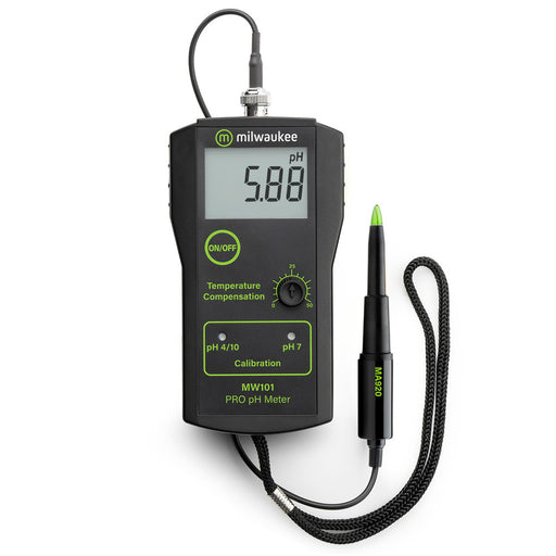 Medidor de pH / ORP / temperatura de Mesa MW150 — Biomed Instruments